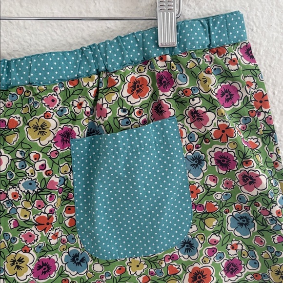 Boden 100% Cotton Floral Polka Dot Print Hotchpotch Shorts Size 16 NEW Cottage - Picture 10 of 12